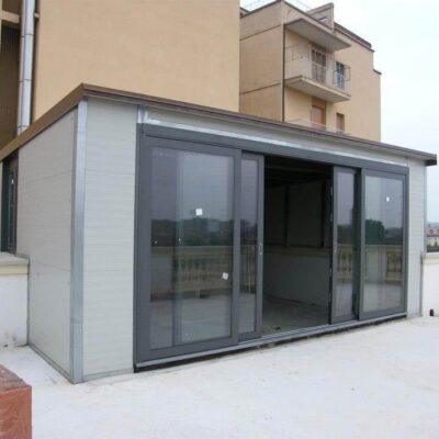 Produzione pensiline in ferro Modena