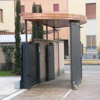 Produzione pensiline in ferro Modena