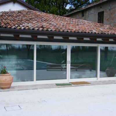 Produzione vetrate in ferro Modena