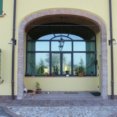 Produzione vetrate in ferro Modena